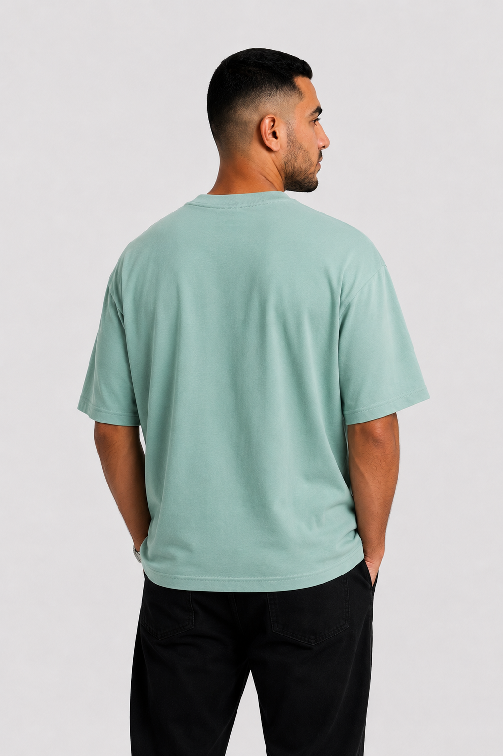 YEAH Oversized T-Shirt – Sage Green