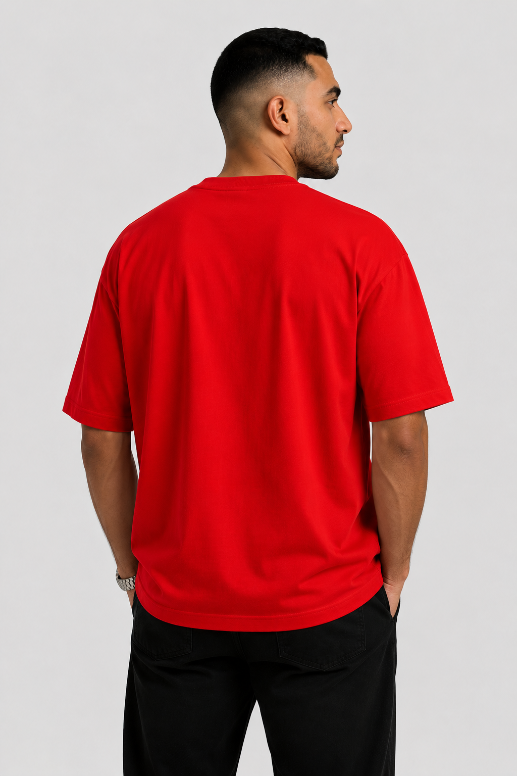 YEAH Oversized T-Shirt – Cherry Red
