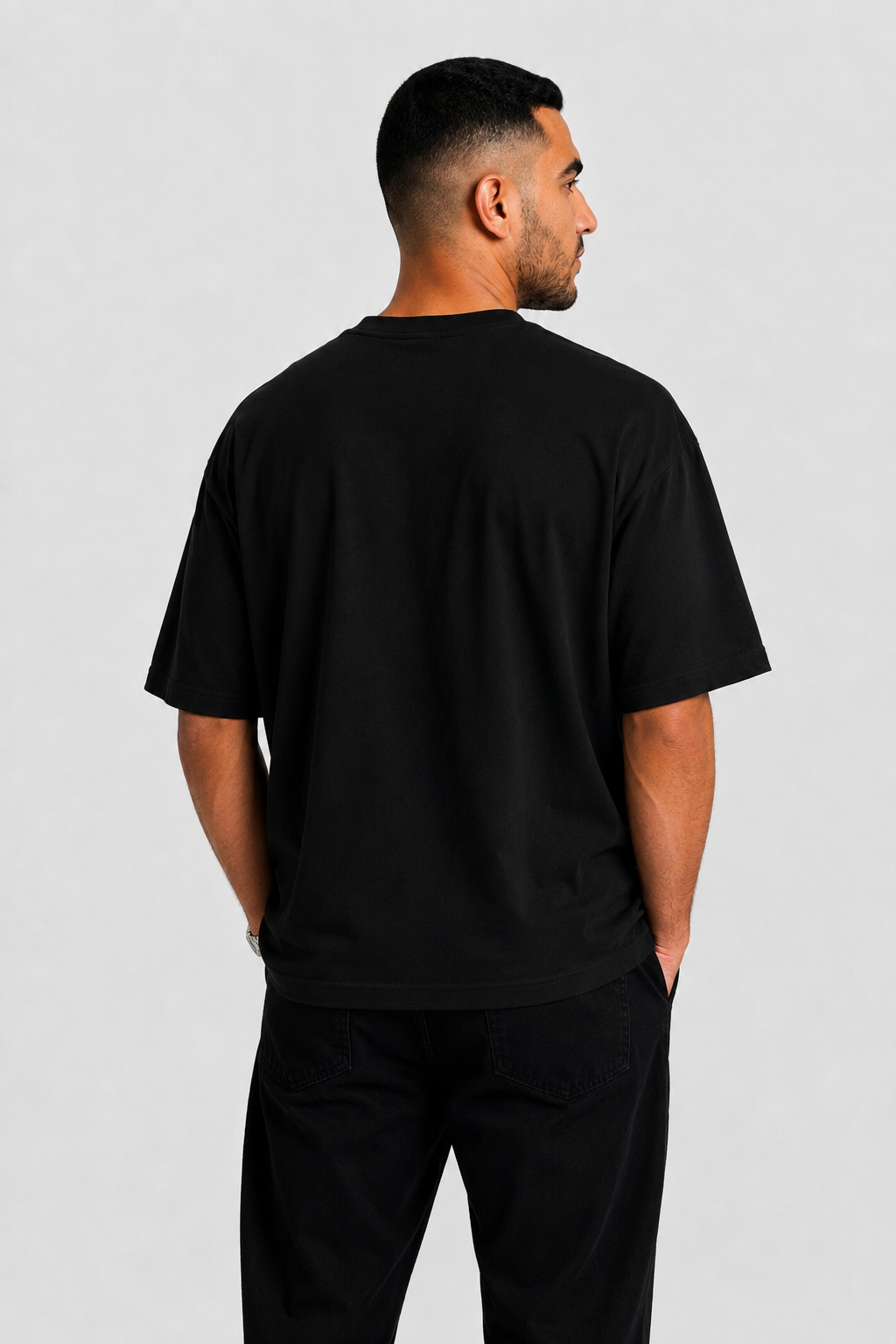 YEAH Oversized T-Shirt – Black