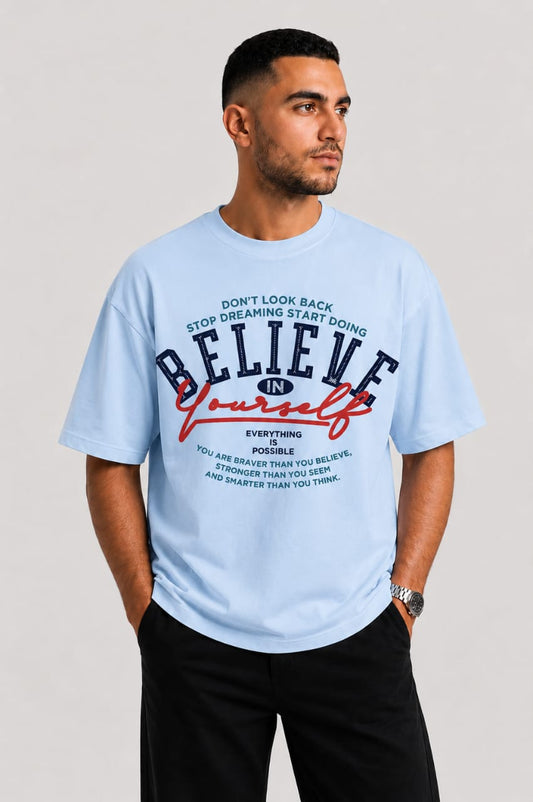 YEAH "Believe" Printed T- Shirt