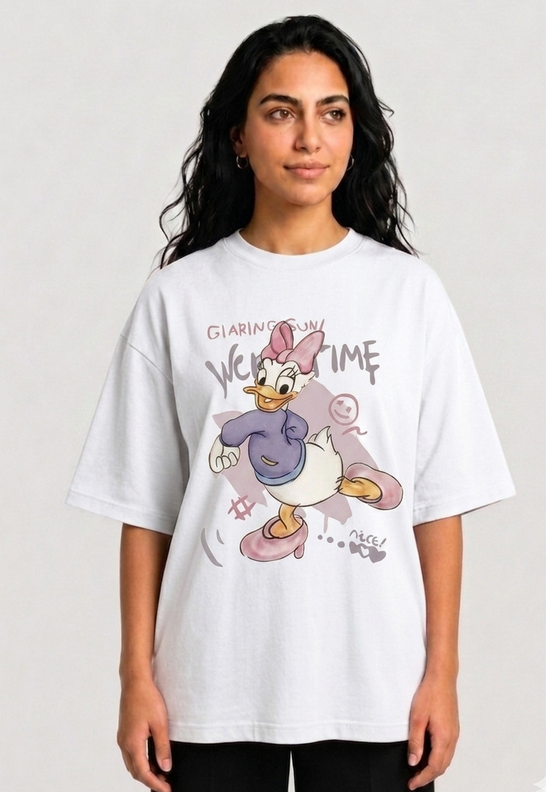 YEAH "Daisy Duck" Printed T-Shirt