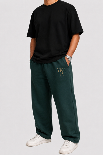 YEAH Pants – Wide Leg | Forest Green