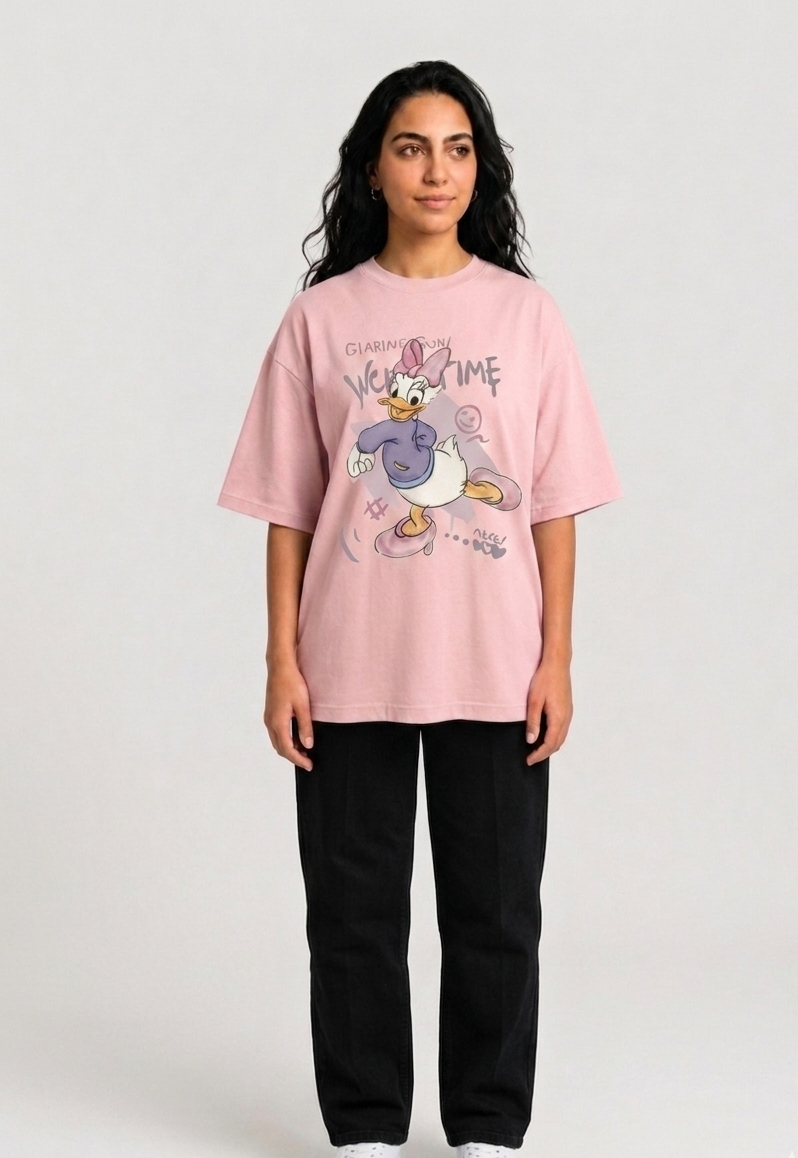 YEAH "Daisy Duck" Printed T-Shirt