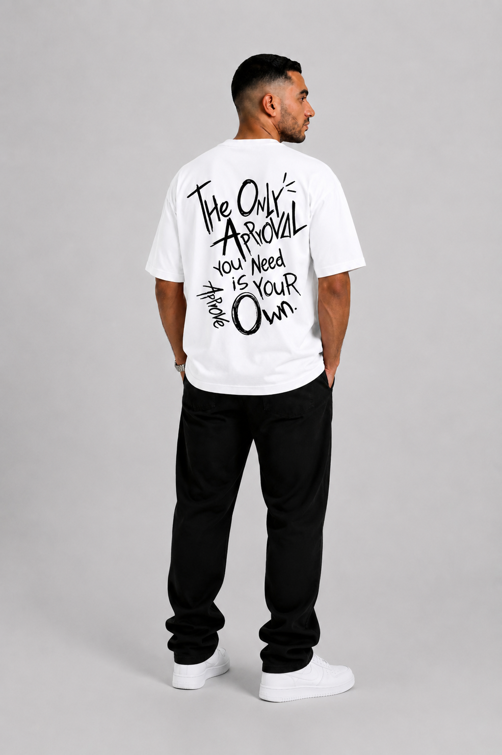 YEAH "Only Approval" Printed T-Shirt