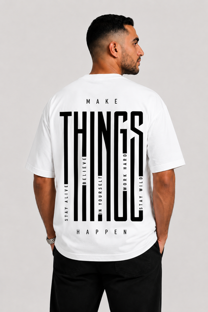 YEAH "Things" Printed T- Shirt