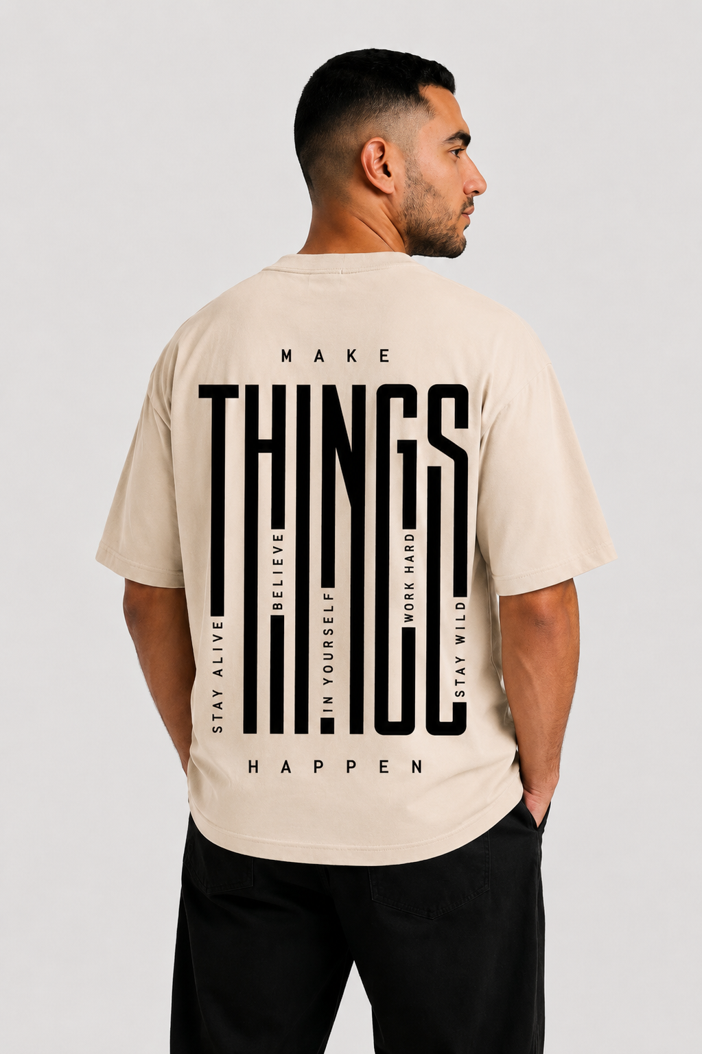 YEAH "Things" Printed T- Shirt