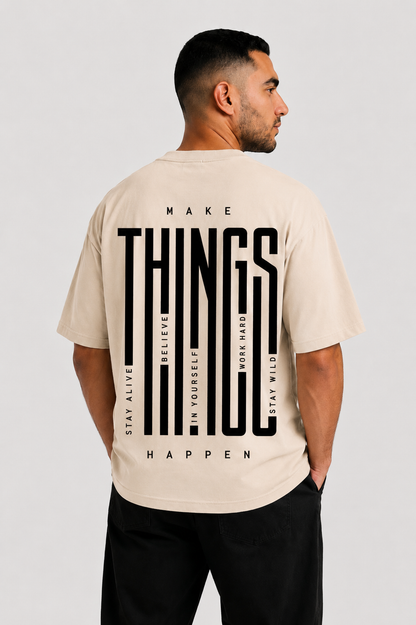 YEAH "Things" Printed T- Shirt