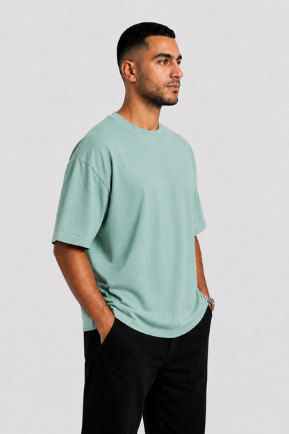 YEAH Oversized T-Shirt – Sage Green