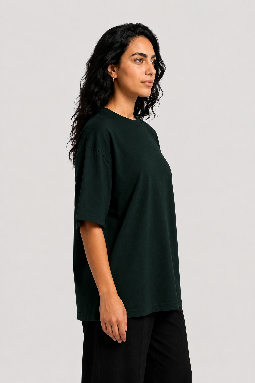 YEAH Oversized T-Shirt – Black