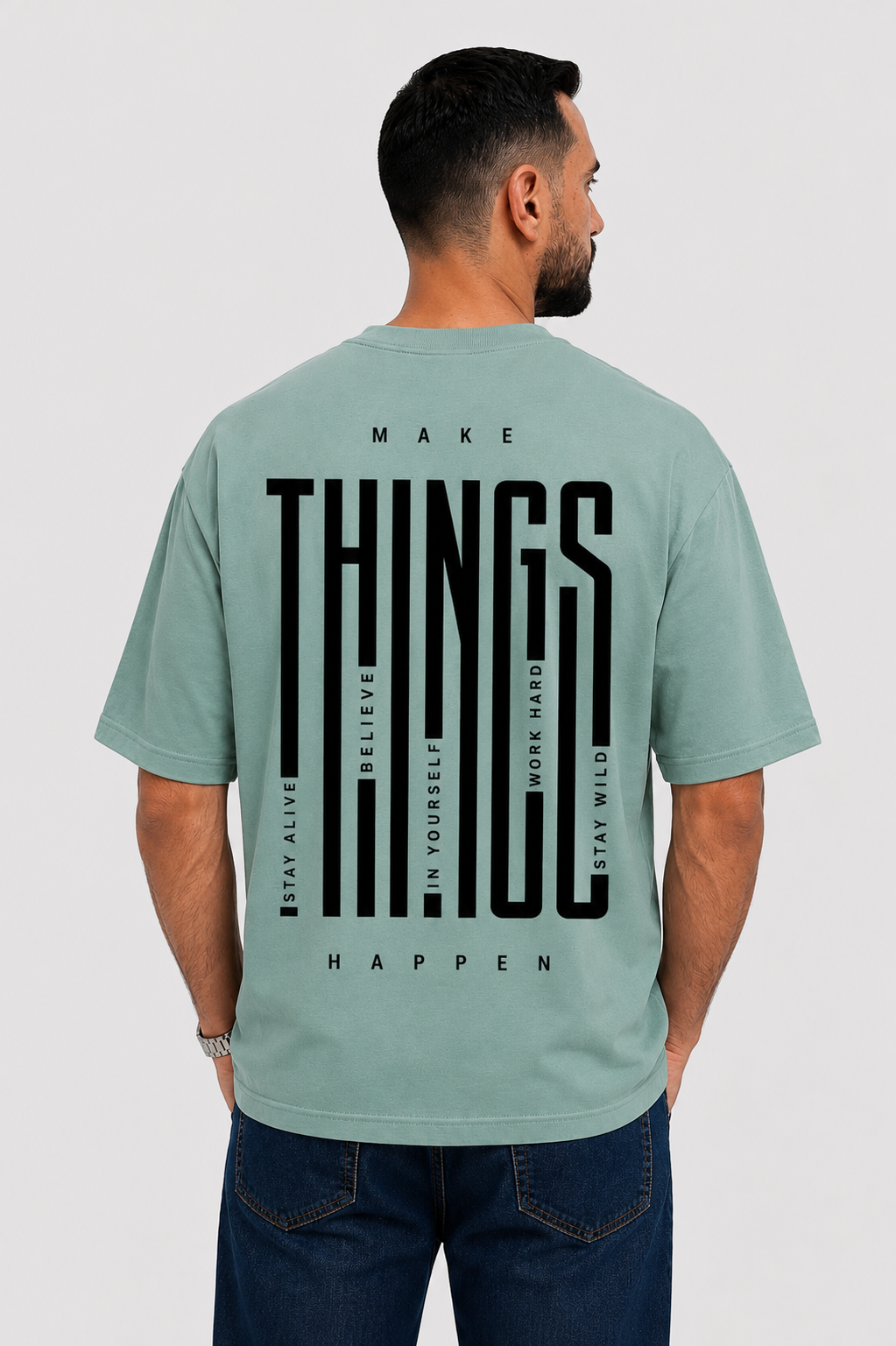 YEAH "Things" Printed T- Shirt