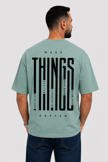 YEAH "Things" Printed T- Shirt