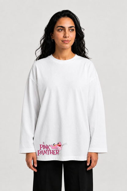 YEAH "Pink Panther" Printed Long Sleeves