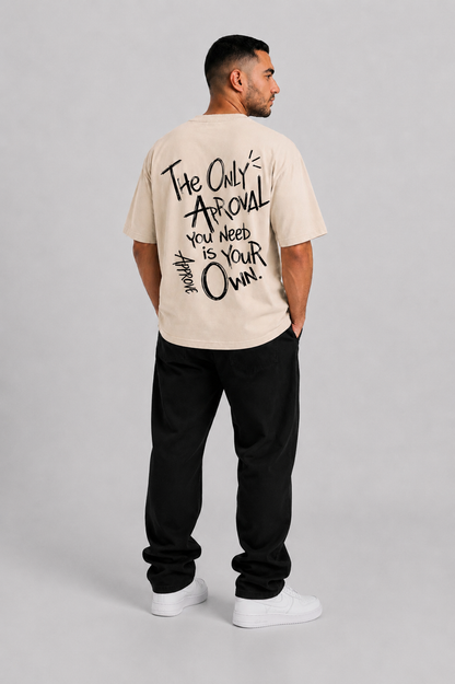 YEAH "Only Approval" Printed T-Shirt