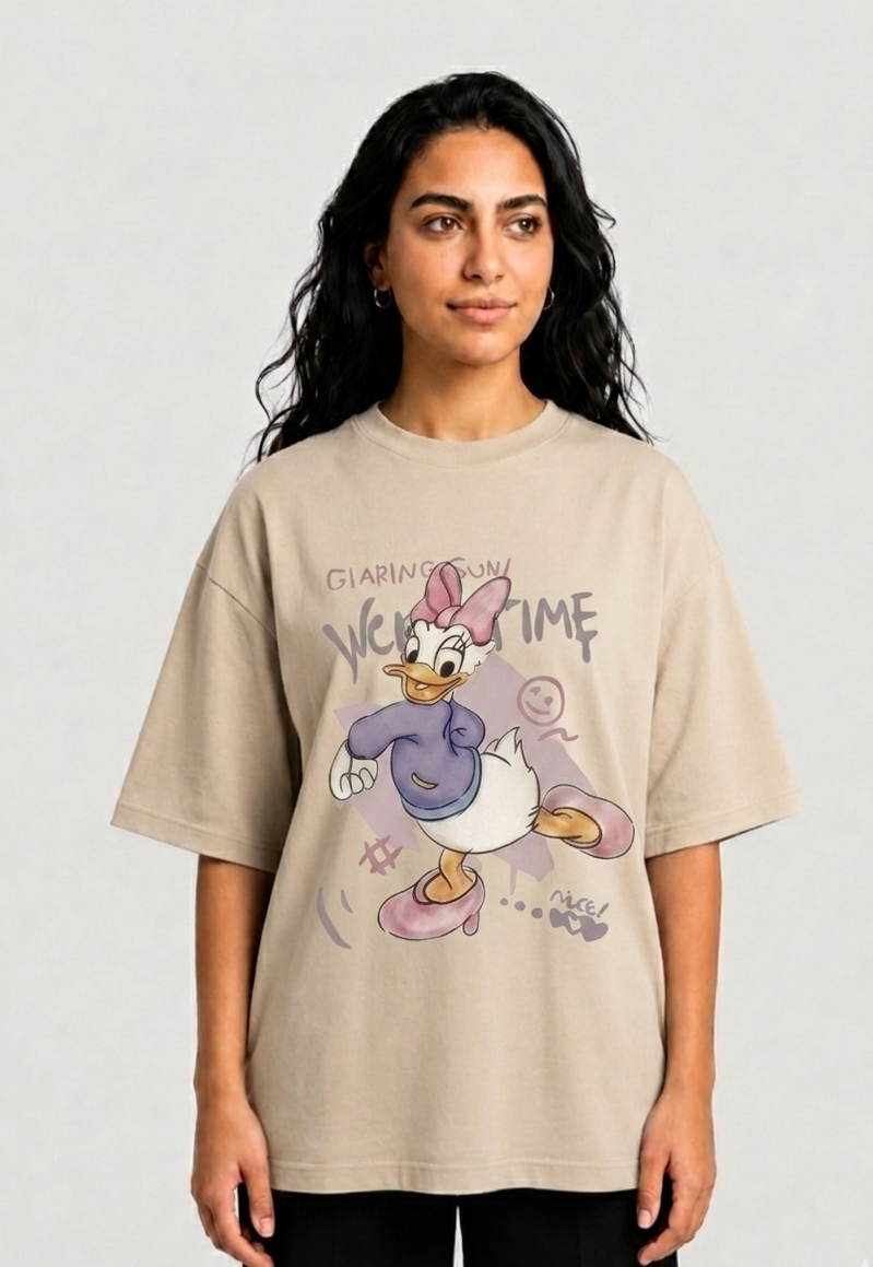 YEAH "Daisy Duck" Printed T-Shirt
