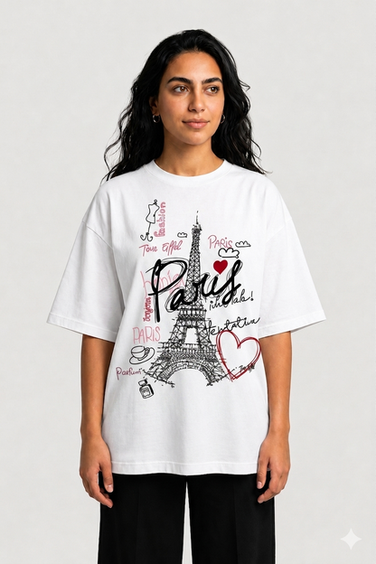 YEAH "Paris" Printed T-Shirt
