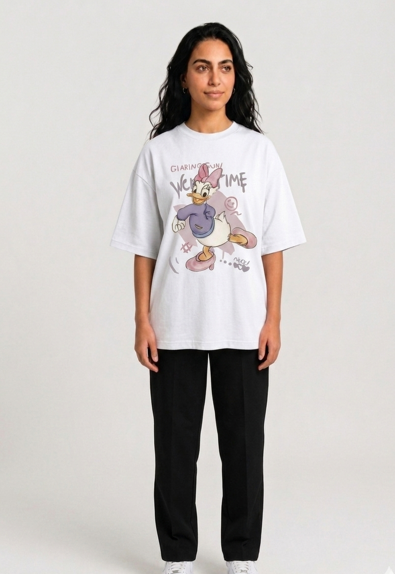 YEAH "Daisy Duck" Printed T-Shirt