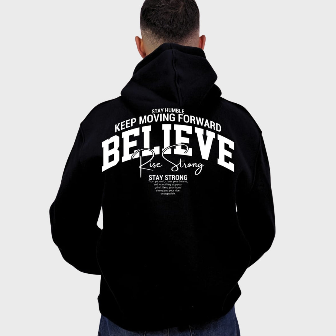 BELIEVE Hoodie - Black