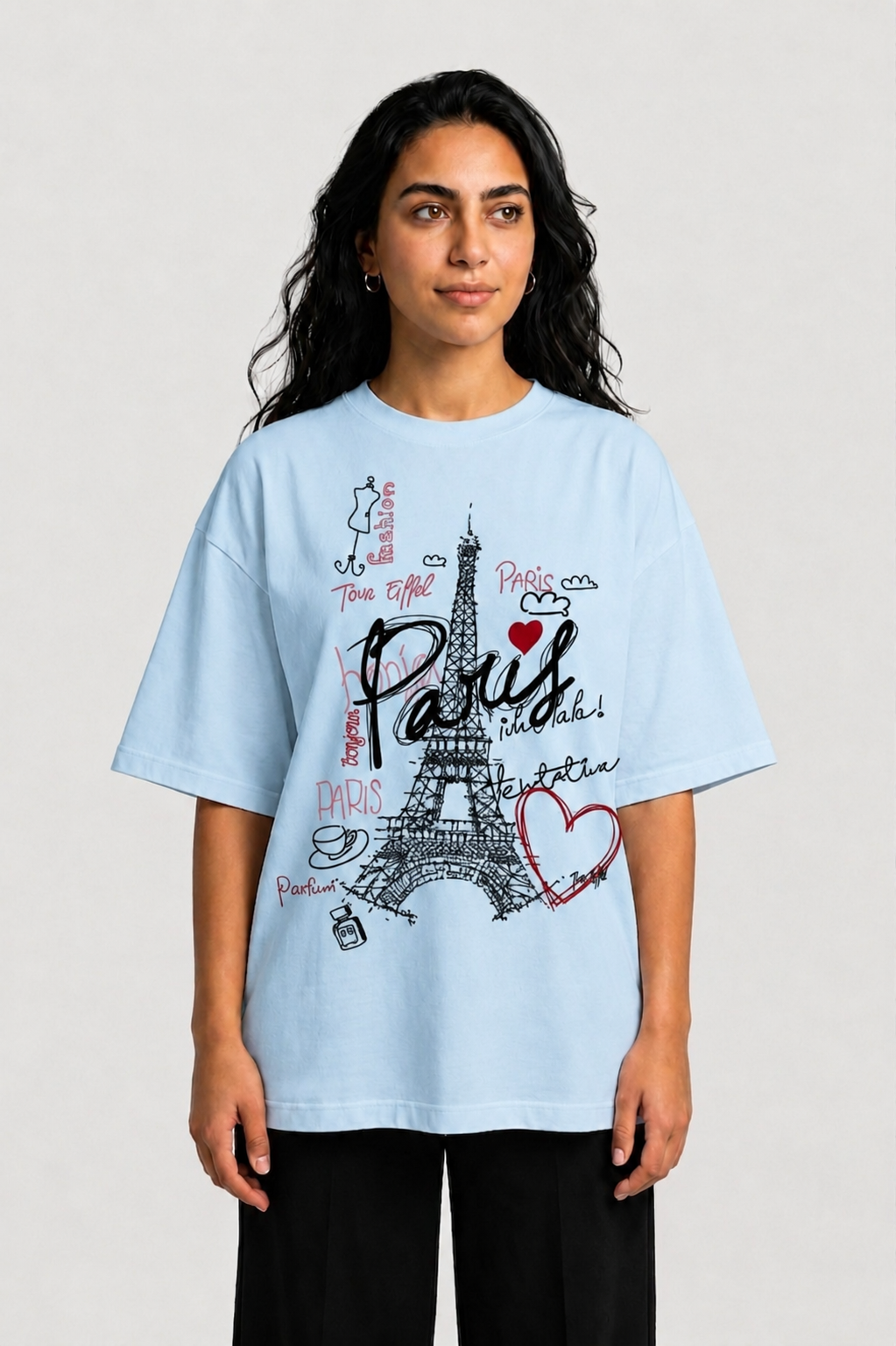 YEAH "Paris" Printed T-Shirt