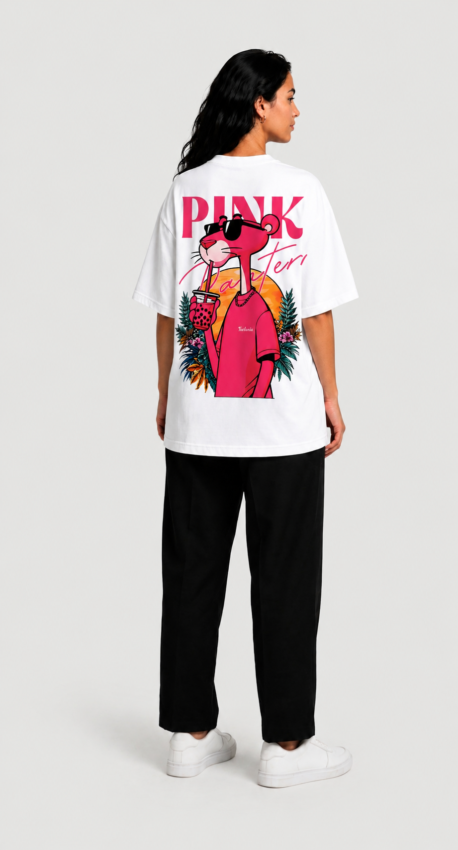 YEAH "Pink Panther" Printed T-Shirt