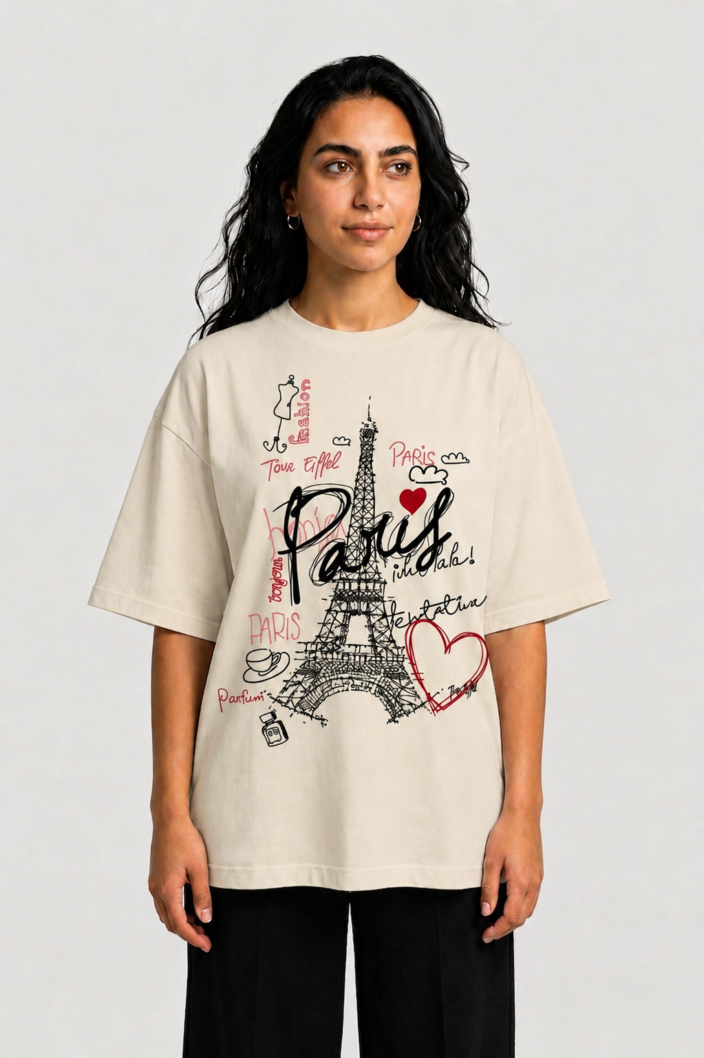YEAH "Paris" Printed T-Shirt