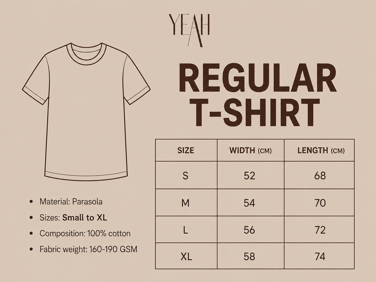 YEAH Regular T-Shirt basic