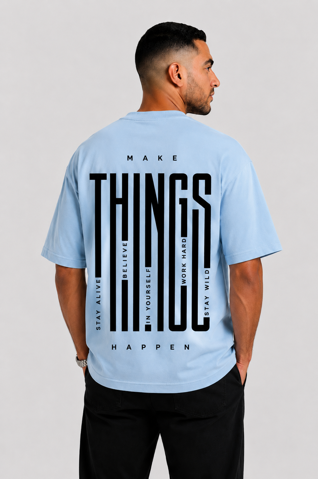 YEAH "Things" Printed T- Shirt