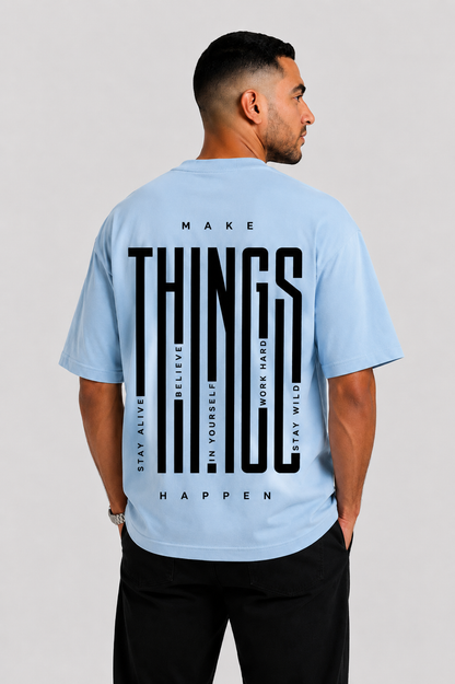 YEAH "Things" Printed T- Shirt