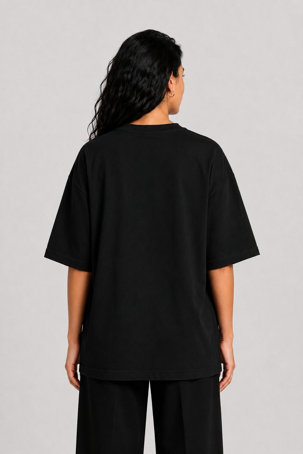 YEAH Oversized T-Shirt – Black