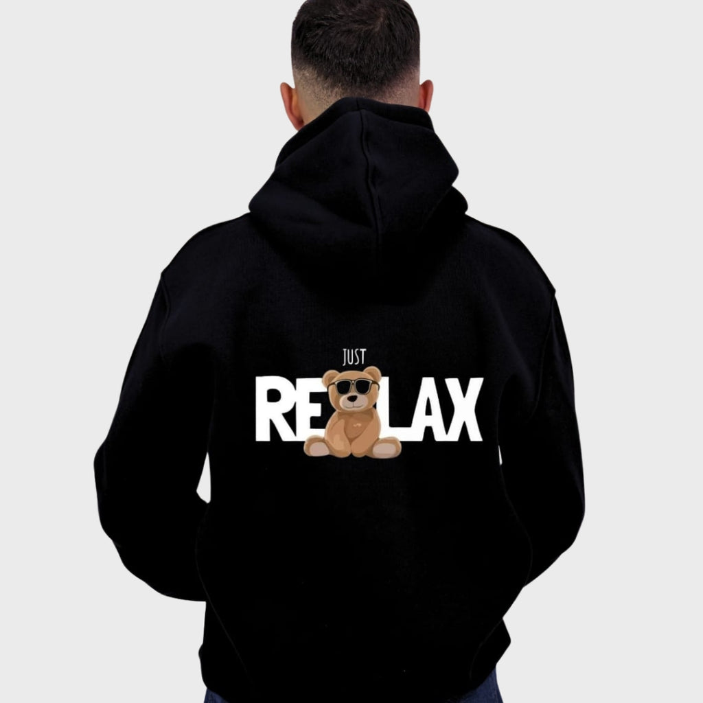 RELAX Hoodie- Black