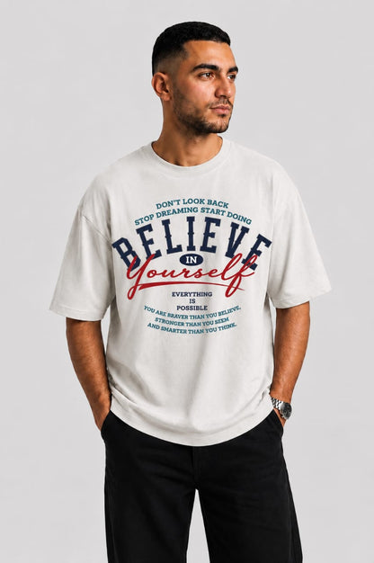 YEAH "Believe" Printed T- Shirt