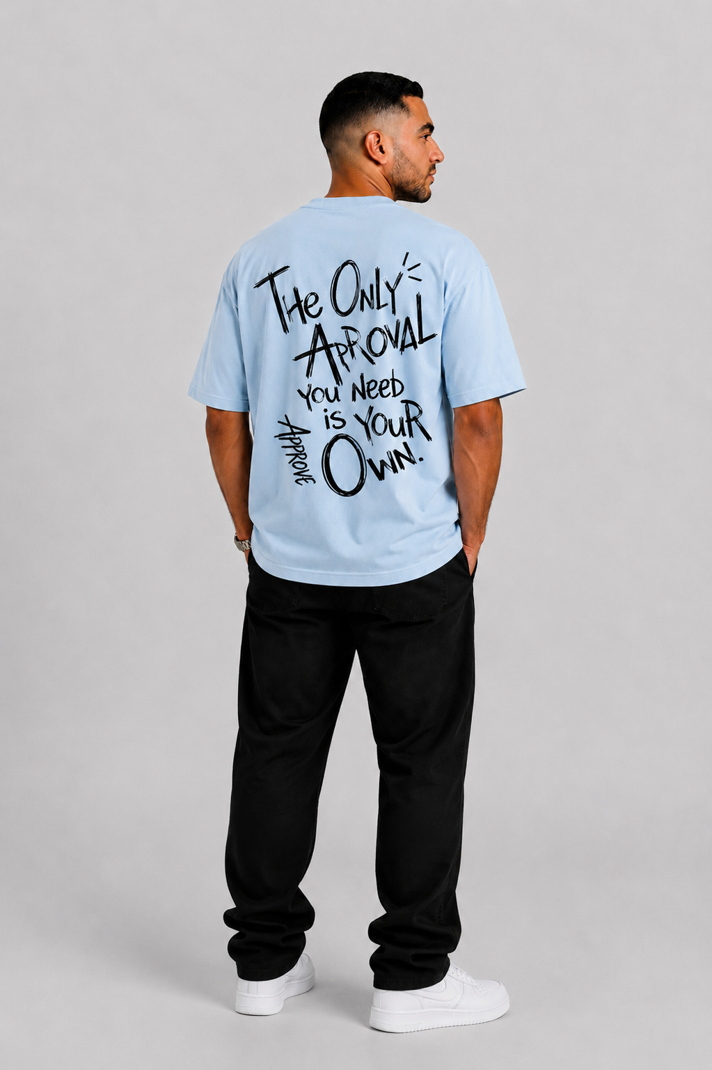 YEAH "Only Approval" Printed T-Shirt